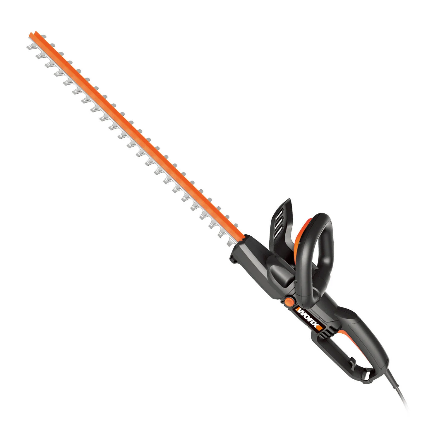 WORX WG217 4.5 Amp 24″ Rotating Head Electric Hedge Trimmer, 24 inches, Black