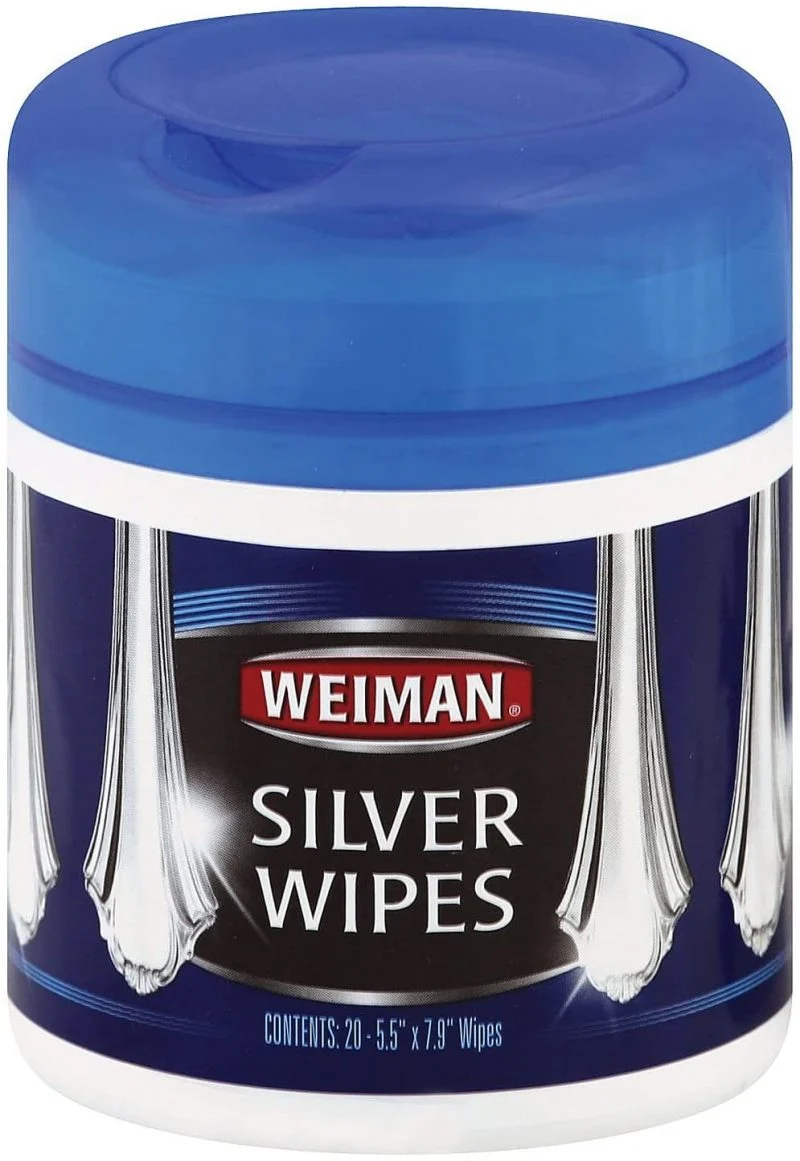 Weiman Silver Wipes – Jewelry Wipes 6 Pack – Cleaner and Polisher