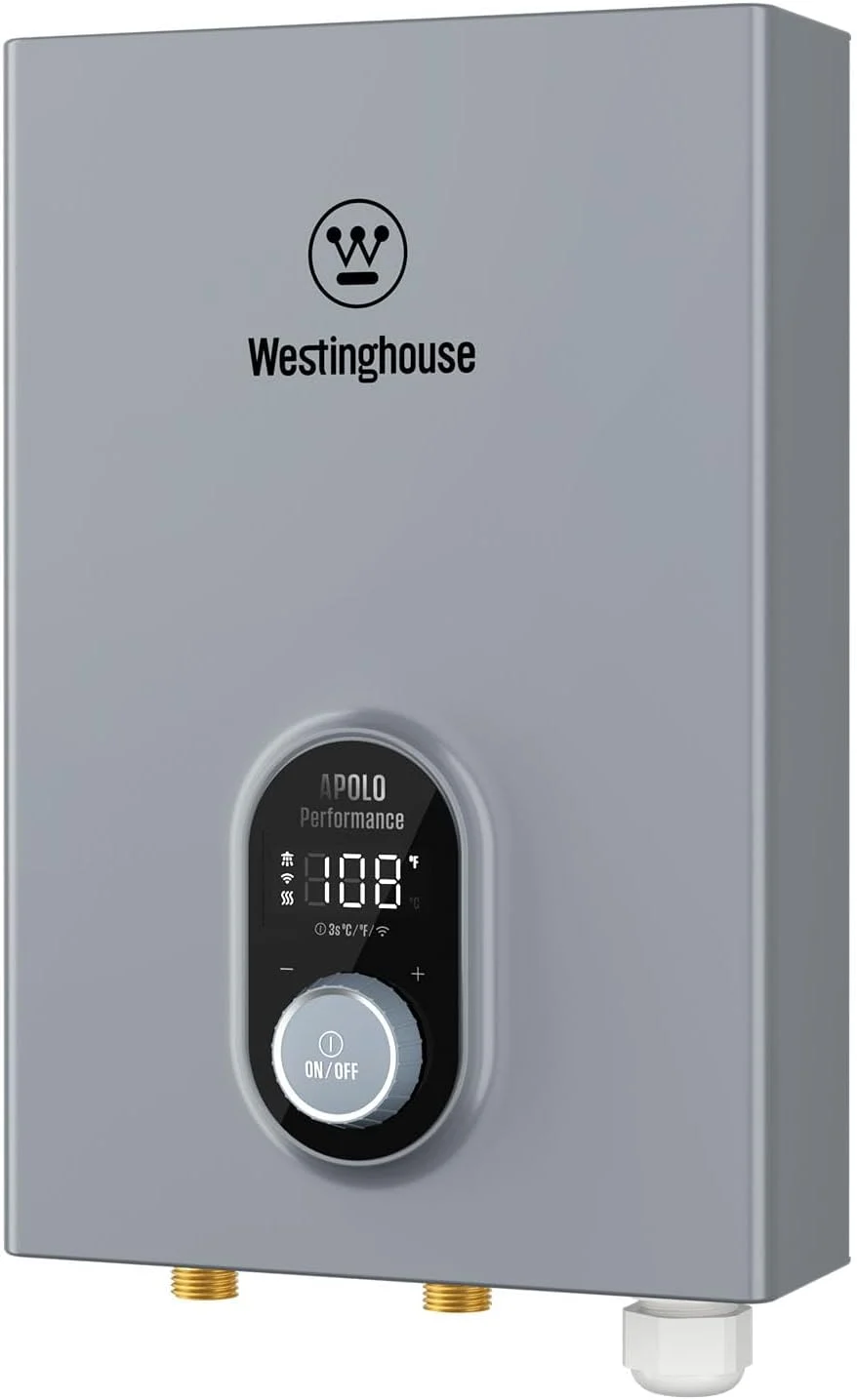 Westinghouse 14kW 240V Smart WiFi Tankless Water Heater Electric, Compatible with Alexa & Google Home, ETL Certified, IPX4, Gray – Upgrade (APOLO-2.0)