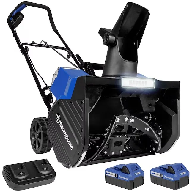 Westinghouse Battery Powered 48-volt 18-in Single-stage Push Battery Snow Blower 4 Ah (Battery Included) (Charger Included)