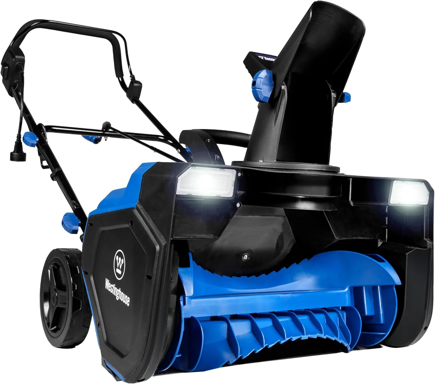 Westinghouse WSnow23 Corded Snow Blower 23 Inch, Dual LED Lights, 1800W Watt Motor, Electric Snow Blower