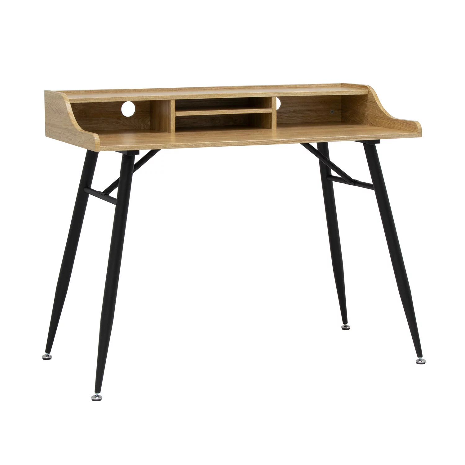 Woodford 45” Modern Writing/Laptop Desk with Storage, Assorted Colors
