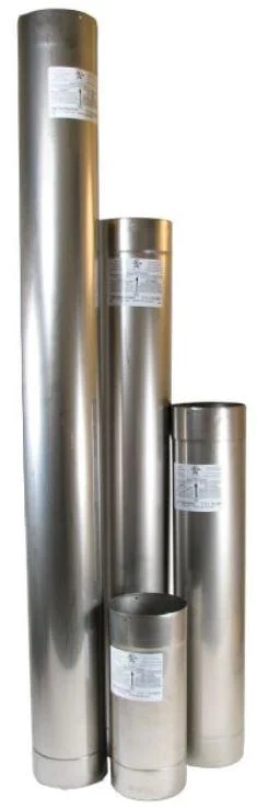 Z-Flex 10" x 4' 304 Stainless Steel Rigid All Fuel Liner