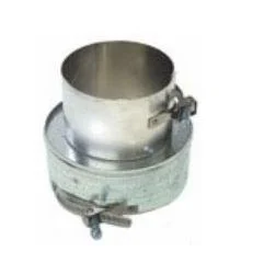 Z-Flex 5" Double Wall Oil Vent to Appliance Collar Connector