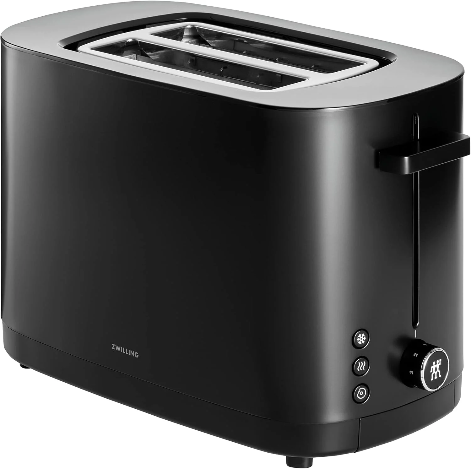 ZWILLING Enfinigy, 2-Slice Toaster, Extra Wide 1.5″ Slots for Bagels and Toast, Black