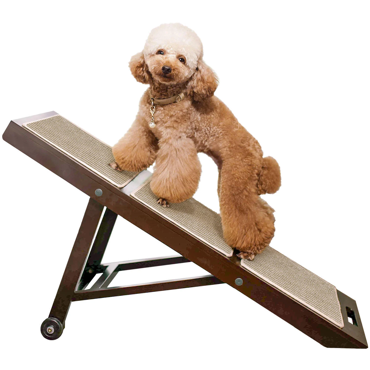 Zoovilla Collapsible Pet Ramp, Espresso