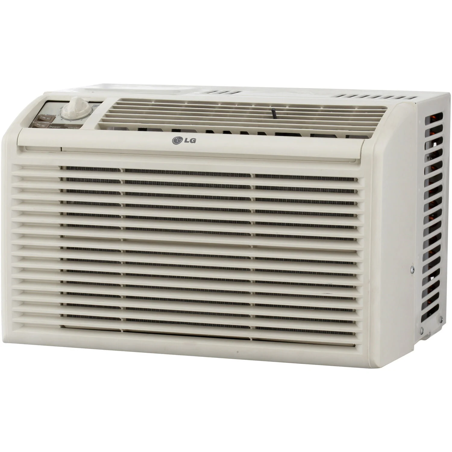 LG 5,000 BTU Window Air Conditioner, Cools 150 Sq.Ft. (10′ x 15′ Room Size), Quiet Operation, 2 Cooling & Fan Speeds, 2-Way Air Deflection, Washable Filter, 115V