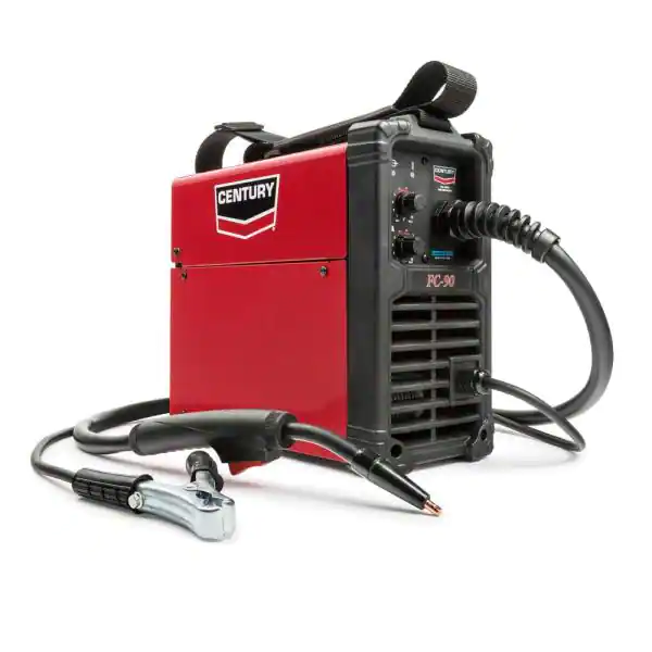 Century – 90 Amp FC90 Flux Core Wire Feed Welder and Gun, 120V
