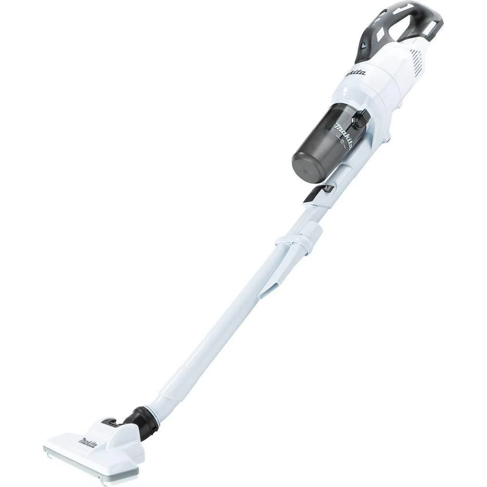 Makita XLC11ZW 18-Volt LXT Lithium-Ion Bagless, Cordless, Sponge Filter, Compact Brushless Handheld Vacuum, Tool Only