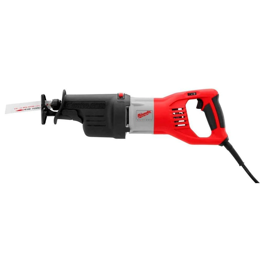 Milwaukee 6538-21 15 Amp 1-1/4 in. Stroke Orbital SUPER SAWZALL Reciprocating Saw with Hard Case