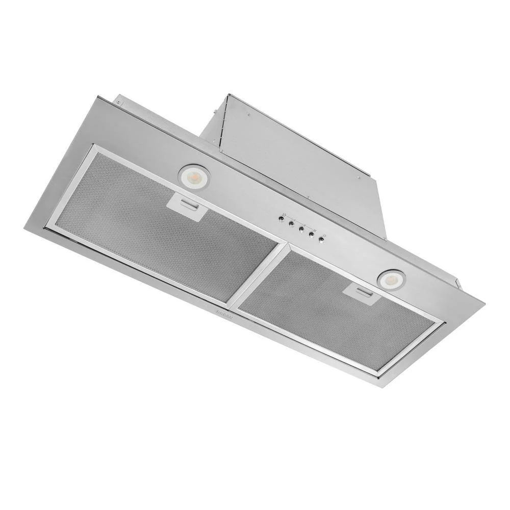 Broan-NuTone BBN2303SS BBN2 Series 30 in. 350 Max Blower CFM Built-In Powerpack Insert for Custom Range Hoods with LED Light in Stainless Steel