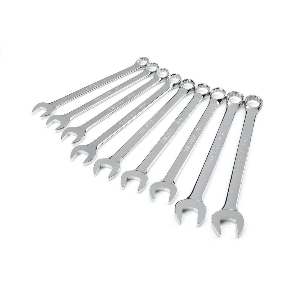 TEKTON WCB90202 33 mm – 41 mm Combination Wrench Set (9-Piece)