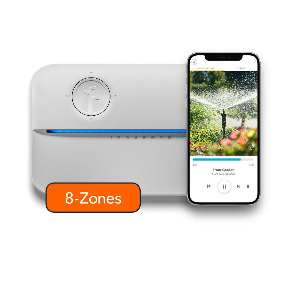 Rachio 8ZULW-C R3 Smart Sprinkler Irrigation Controller, 8 Zone